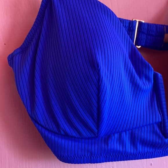 NWT blue bikini top - Picture 2 of 6